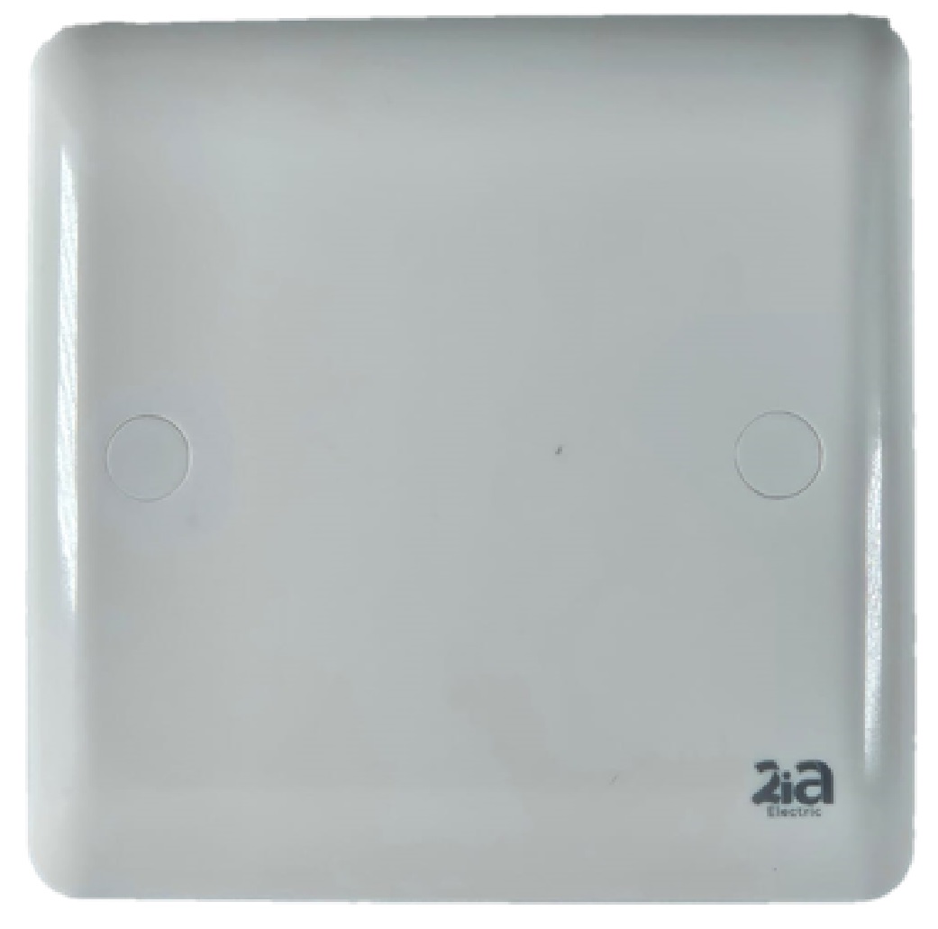 3x3 Blank Plate-WHITE