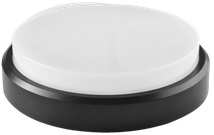 20W BULK HEAD LED LIGHT ROUND Black 3000K Warm Light