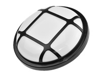 20W BULK HEAD GRILLED LED LIGHT ROUND Black 3000K Warm Light