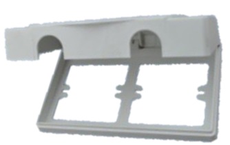 1 Gang x 2nos Weather proof Switch Cover  white
