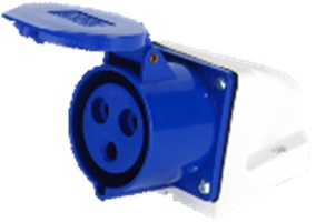 32A 3P Wall Socket IP44