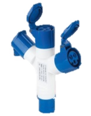 32A 3P Multi Function Socket, IP44